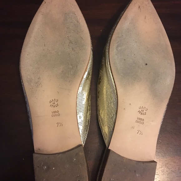 Sold out - Pecker gold flats by Butter - Picture 4 of 4